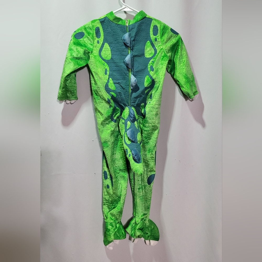 Spooktacular Creations NWOT Unisex Green T-Rex Suit ONLY Costume Size 3T - Picture 6 of 8